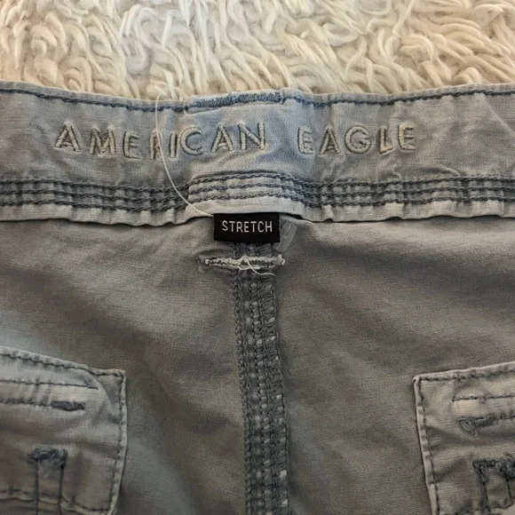 Light Blue American Eagle Cargos - Picture 8 of 11